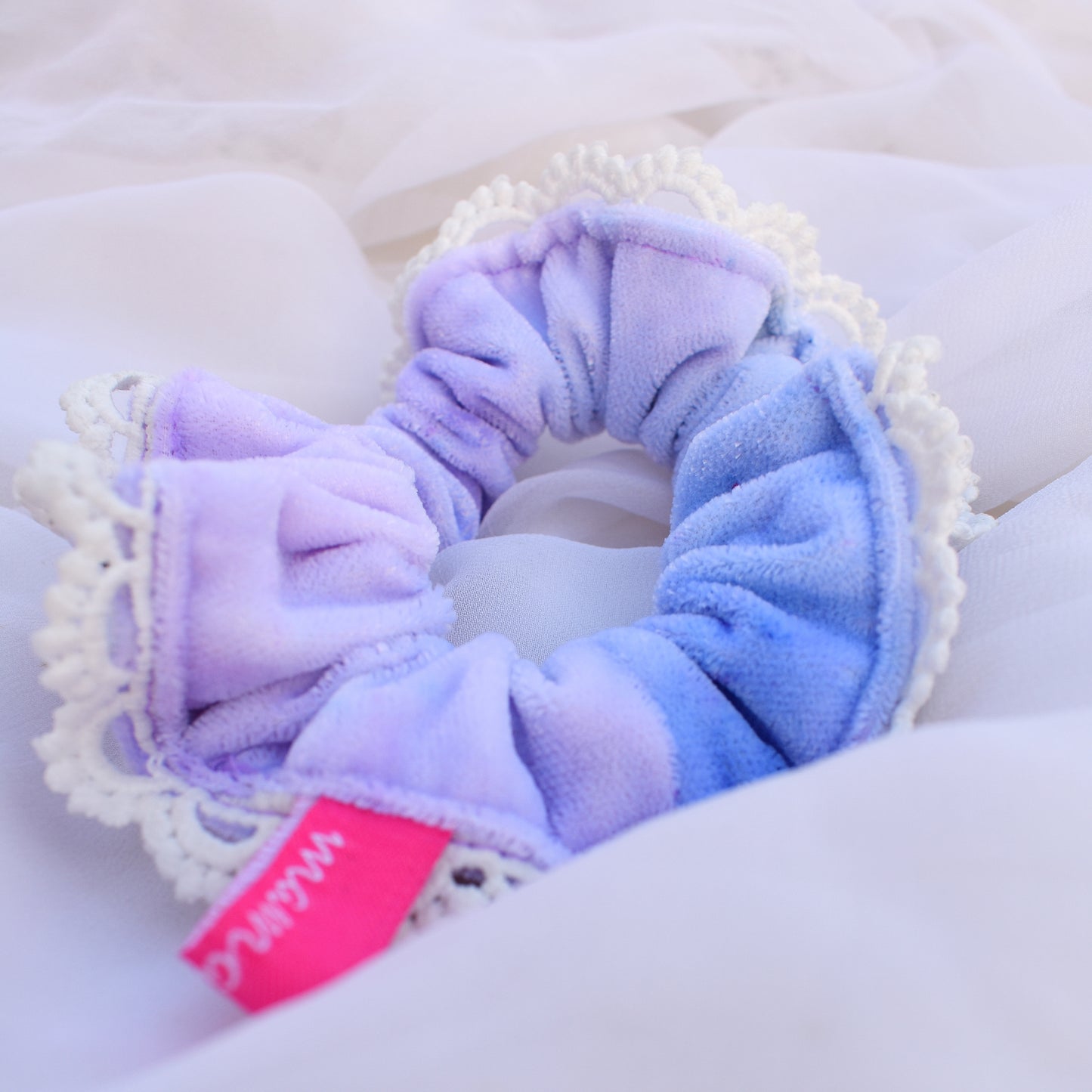 Velvet Hand-dyed Scrunchies